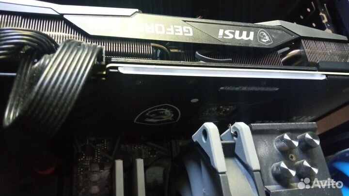 Видеокарта MSI GeForce RTX 3060 Ti gaming Z trio