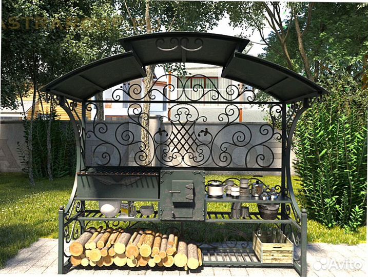 Мангал кованный