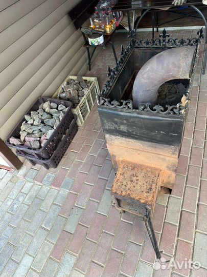 Печь для бани бу
