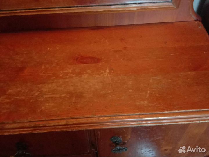 Зеркало с тумбой.старое.под реставрацию