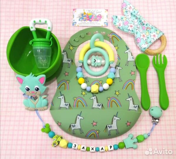 Силиконовая посуда, изделия для детей