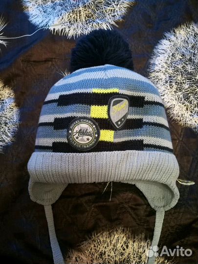 Шапка зимняя на синтепоне