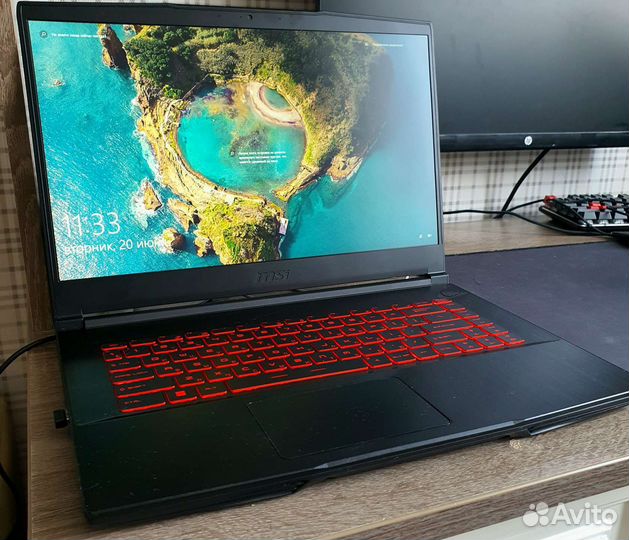 Игровой ноутбук core i5 /rtx 3050ti