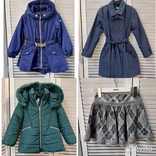 Брендовая одежда на девочку 4-6 лет