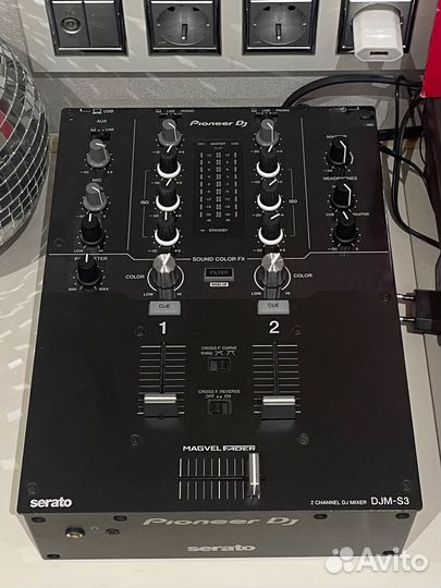 Микшерный пульт pioneer djm-s3