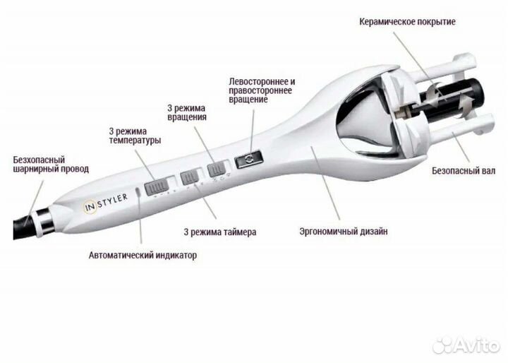 Стайлер для волос tulip