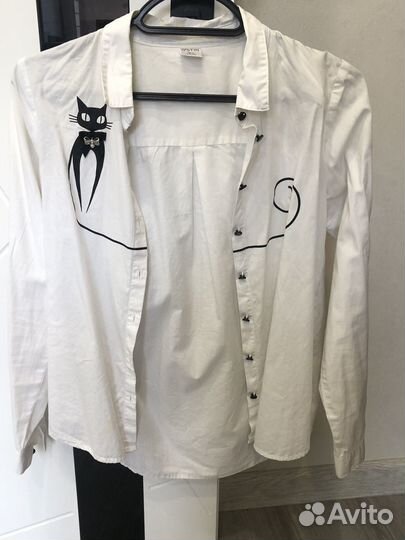 Рубашка белая школьная