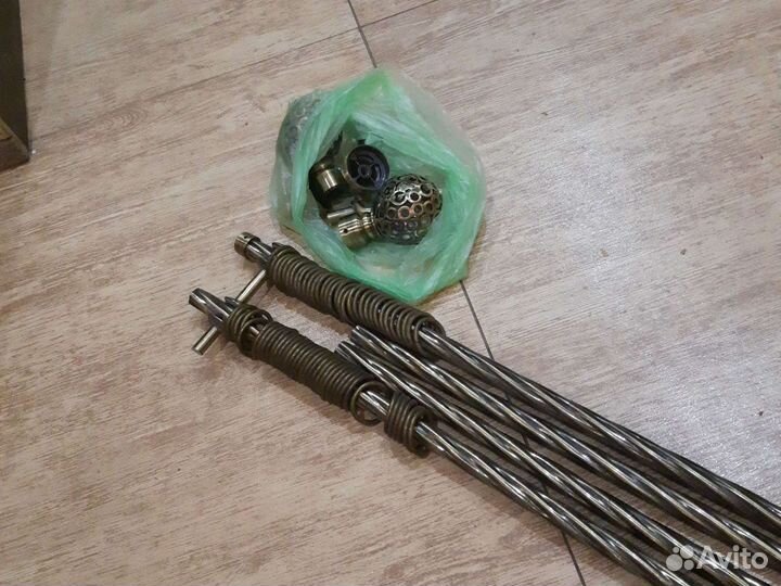 Карнизы для штор двухрядный длина 3,5 м