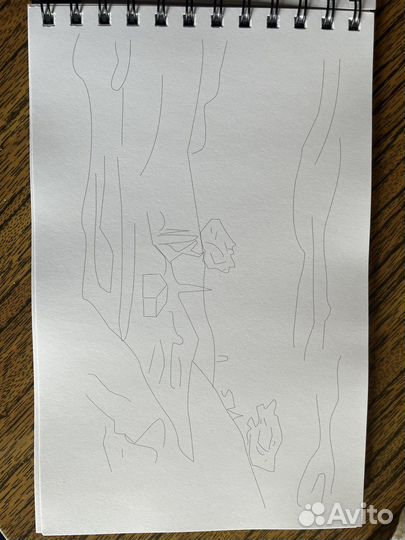 Альбом-раскраска в твердой обложке