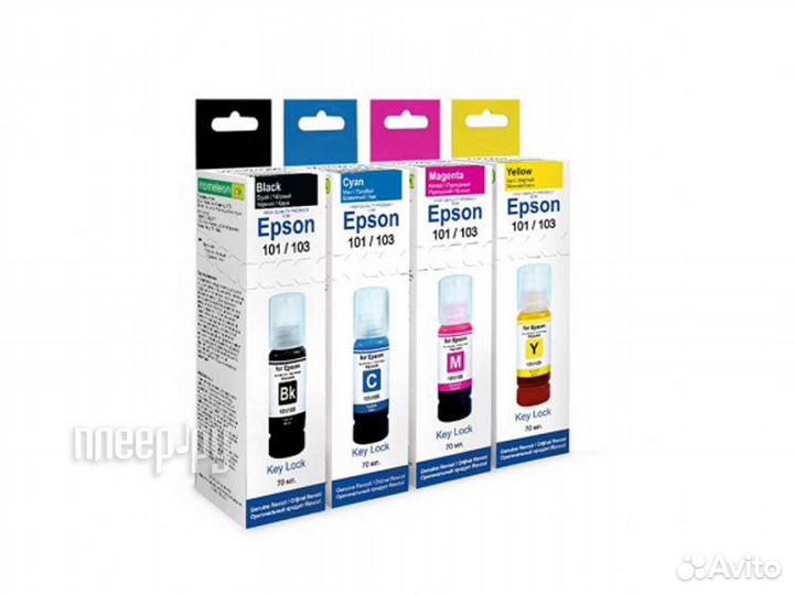 Revcol серия L Key Lock 4x70ml 4 colors 6442