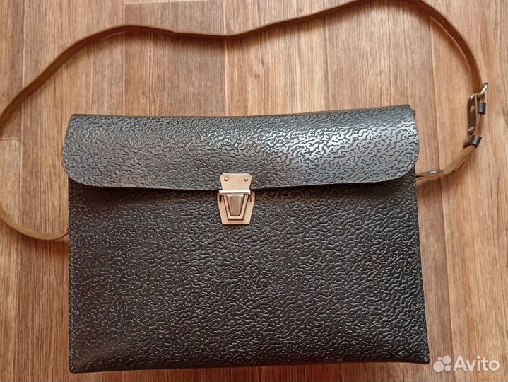 Кофр кожаный