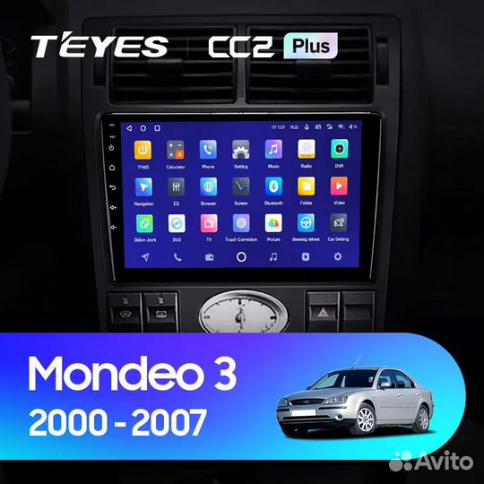 Магнитола Teyes CC2 Plus 4/32 для Ford Mondeo 3