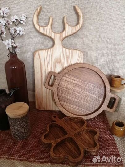 Доска кухонная из ценных пород дерева