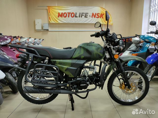 Мотоцикл / Мопед Alpha 50 / 125 cc LUX