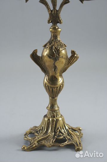 Пара канделябров антиквариат