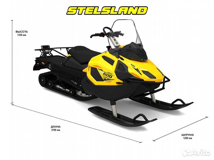 Stels Атаман SA600T CVTech / 2024