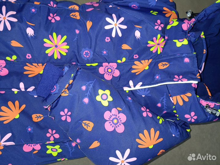 Зимний костюм для девочки 92