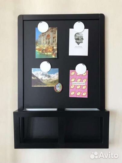 Меловая/магнитная доска для записей икеа