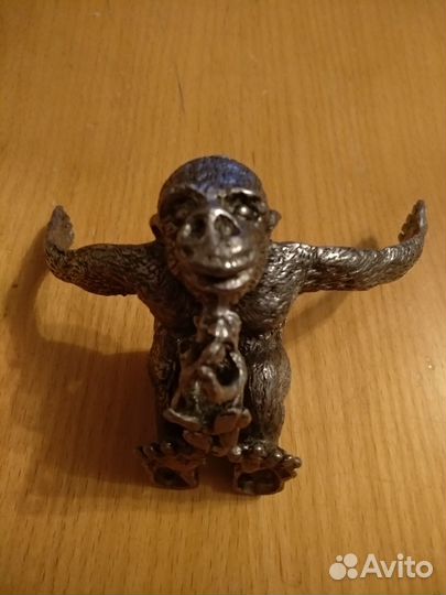 Подставки Обезьяны Гориллы с детёнышами Шпиатр