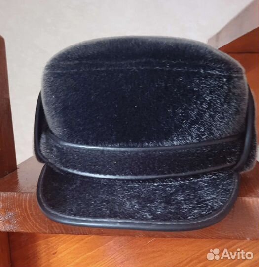 Меховая мужская кепка 58