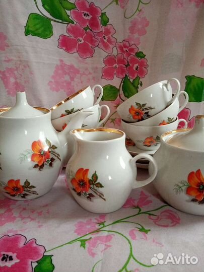 Чайные сервизы Дулево