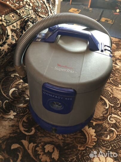 Моющий пылесос moulinex supertrio