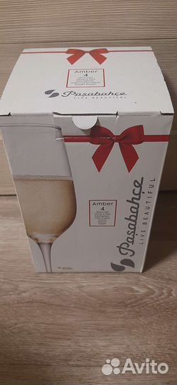 Фужеры для шампанского, 4 шт