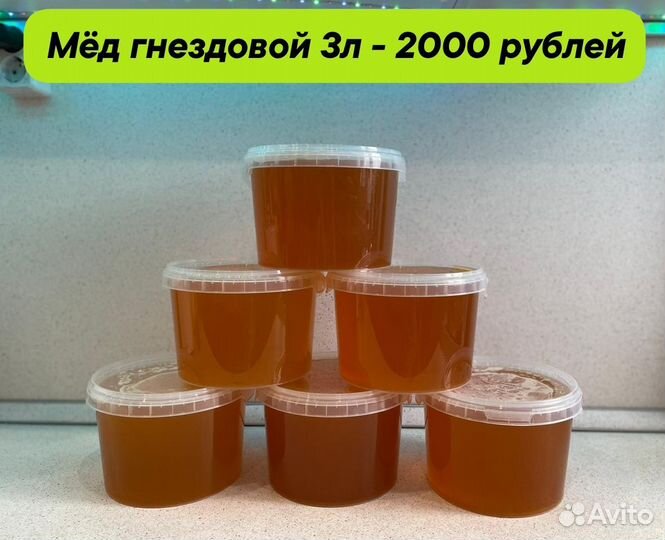 Мед натуральный 2023 года с доставкой