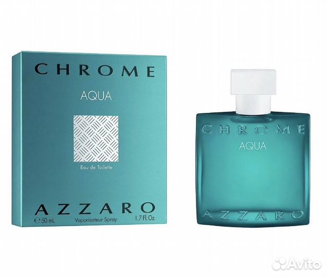 Azzaro chrome aqua men edt 100 ml