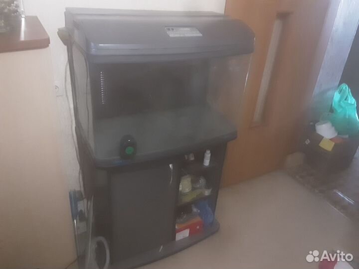 Аквариум с тумбой jebo R375 с тумбой