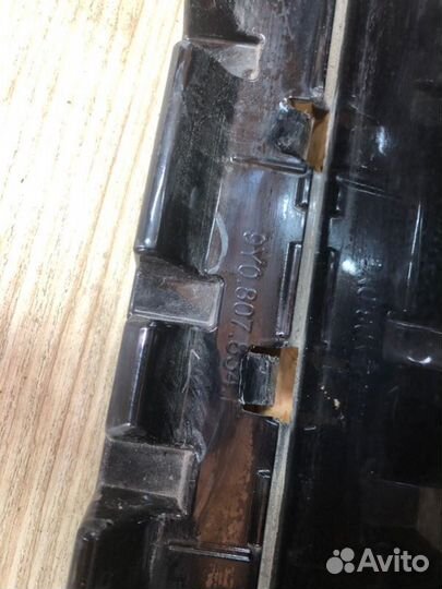 Накладка бампера задняя Porsche Cayenne 3