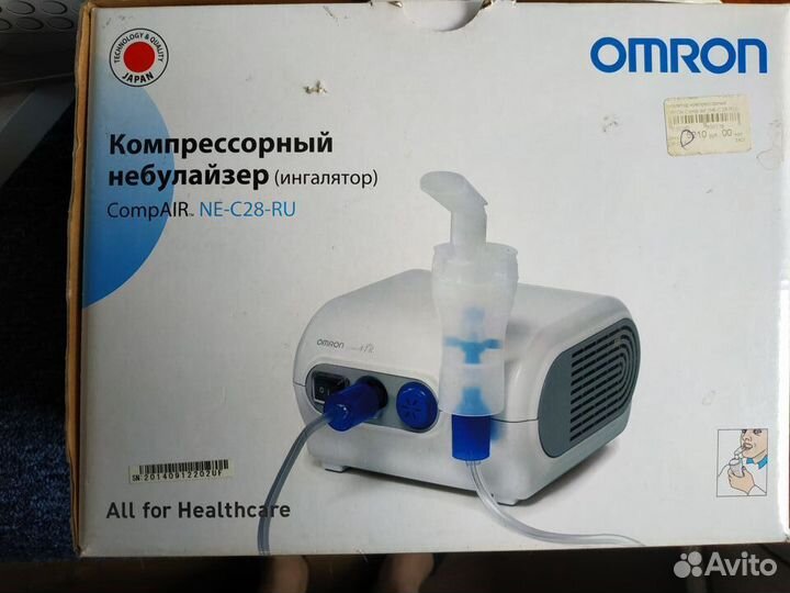 Ингалятор небулайзер omron ne-c28-RU