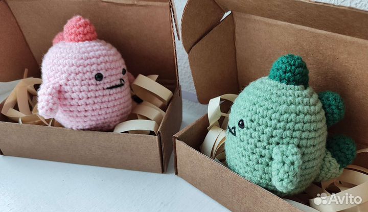 Дракончик (вязаная игрушка)