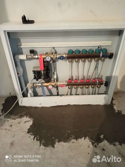 Теплый пол. теплый пол в существующей стяжке. пере