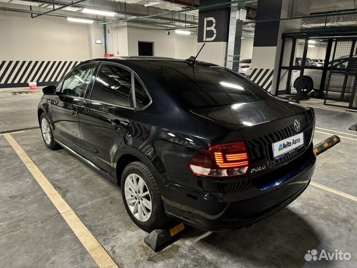 Volkswagen Polo 1.6 AT, 2019, 156 700 км