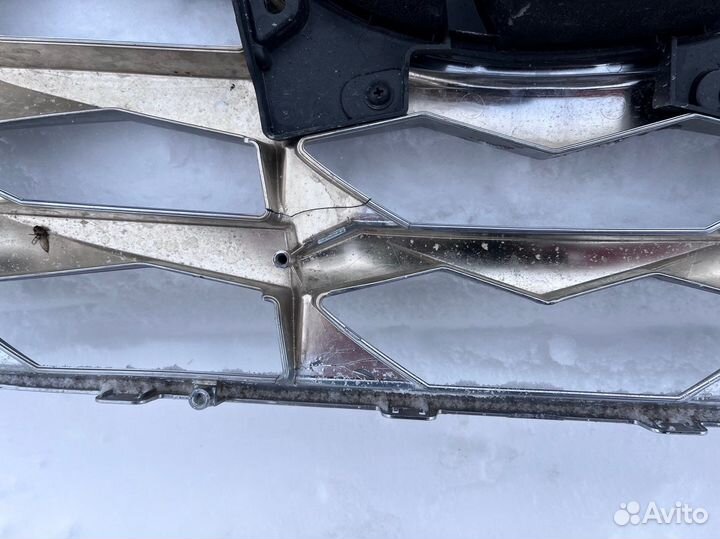 Решетка радиатора на Hyundai Tucson 2022