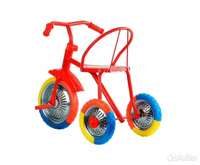 Детский велосипед красный