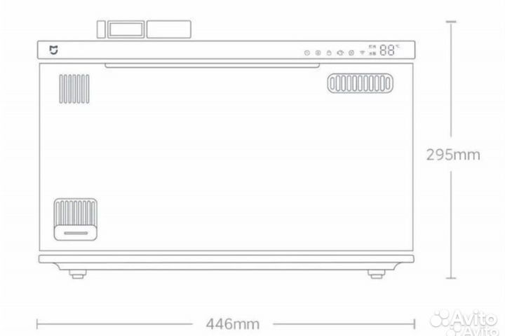 Умный аквариум xiaomi mijia SMART fish tank myg100