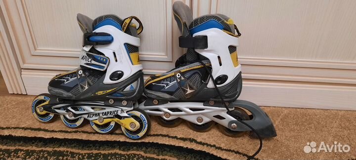 Ролики детские раздвижные 32-35