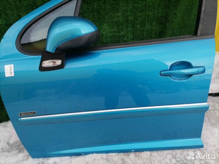 Дверь передняя левая Peugeot 207 WC