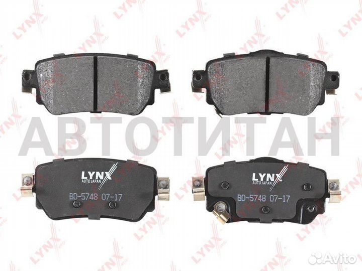 Колодки тормозные дисковые зад Nissan Qashqai (J11