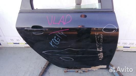 Дверь задняя правая opel astra J (KBG14FT01)