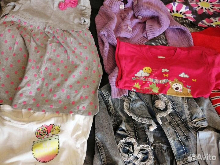 Пакет вещей на девочку