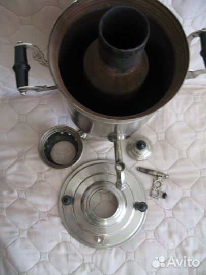 Самовар угольный СССР зшв 1976 года изготовления