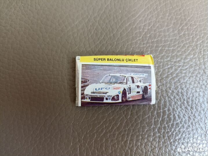 Жевательная резинка tunc rallye 1991