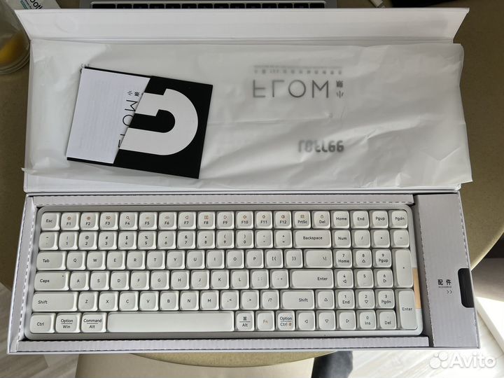 Lofree flow 100 Xiaoshun 100 CS Jelly White белый