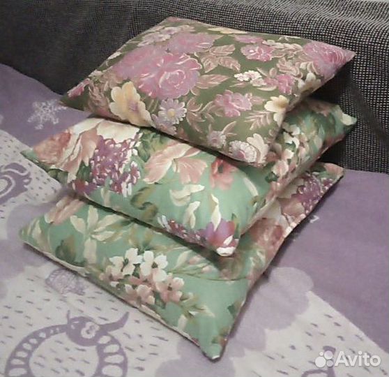 Подушки перьевые бу