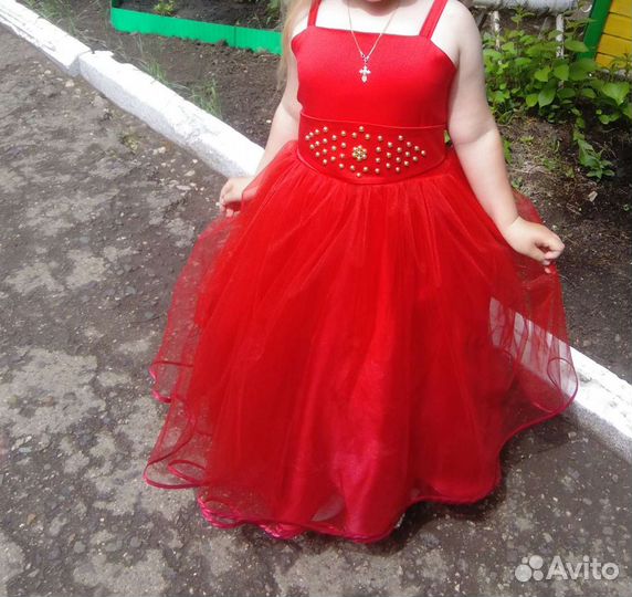 Платье для девочки на выпускной, новый год и на лю
