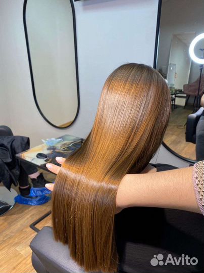 Кератиновое выпрямление/ботокс/уход за волосами