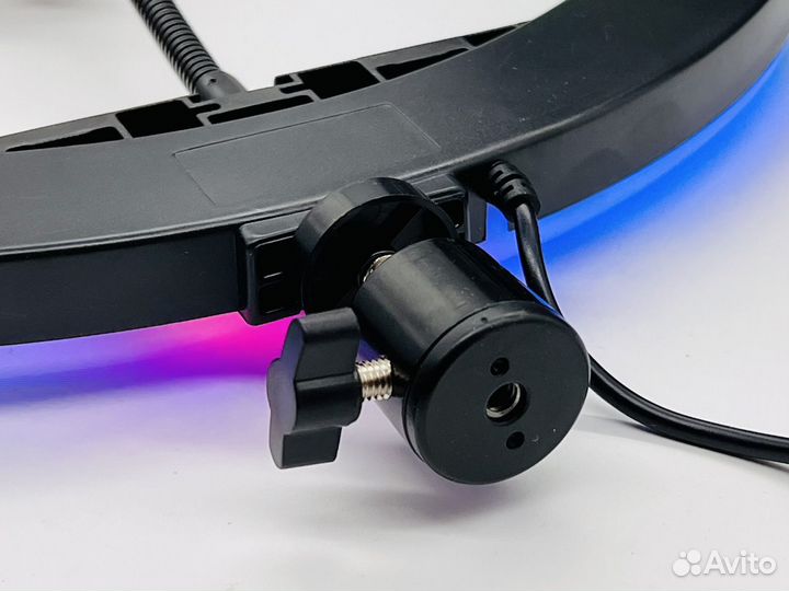 Кольцевая лампа RGB 36 см